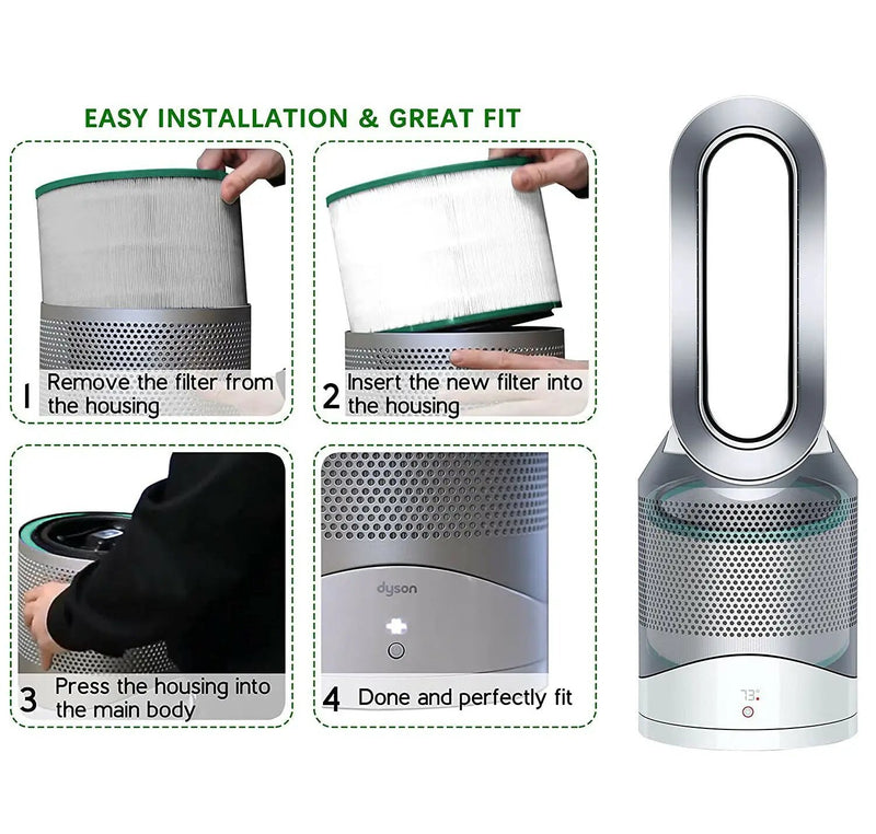 Hepa Filter For Dyson Pure Hot Cool Link Air Purifier HP00 HP01 HP02 HP03 DP01 by salelink.co.nz