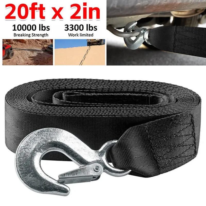 Marine Boat Trailer Hand Winch Strap Replacement Heavy 6M x 50MM by salelink.co.nz
