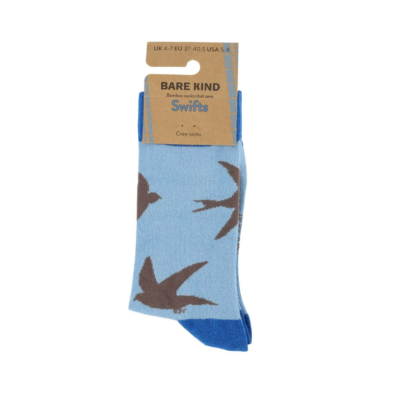Save the Swift Bamboo Socks by Barekind NZ