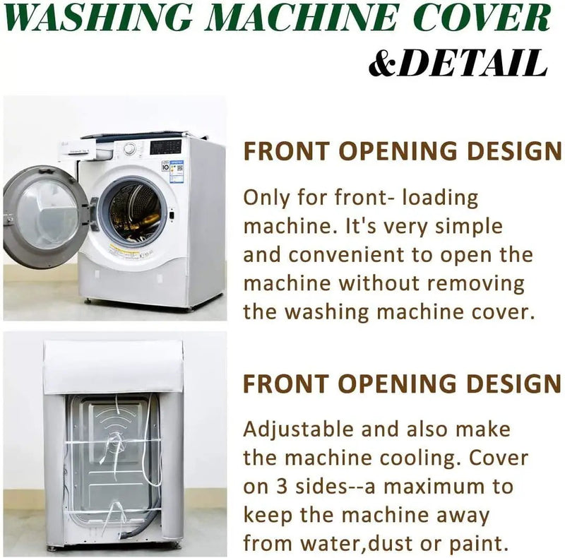 Capacity 6-6.5KG Front Loading Washing Machine Cover by salelink.co.nz