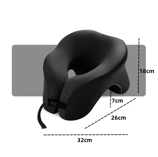 Memory Foam Travel Pillow by salelink.co.nz