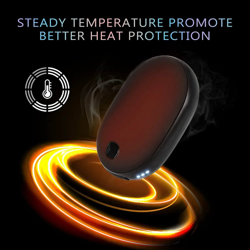 10000mAh Mini Power Bank Hand Warmer Hand Heater by salelink.co.nz