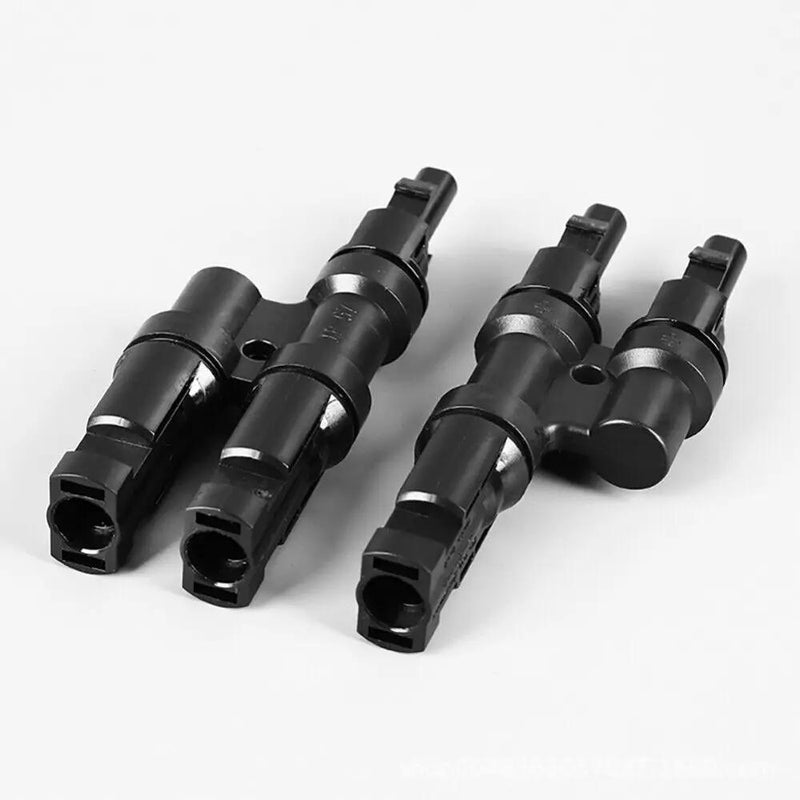 2 To 1 T Branch Cable Connectors Solar Panel PV Connector Male and Female by salelink.co.nz