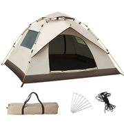 Portable Beach Tent - UV Protection Sun Shelter for 2-4 People | Quick Setup Foldable Camping Tent by Mead's Supply & Equipment Outfitters limited