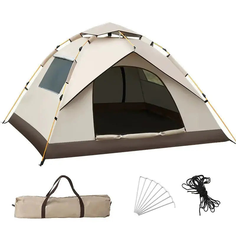 Portable Beach Tent - UV Protection Sun Shelter for 2-4 People | Quick Setup Foldable Camping Tent by Mead's Supply & Equipment Outfitters limited