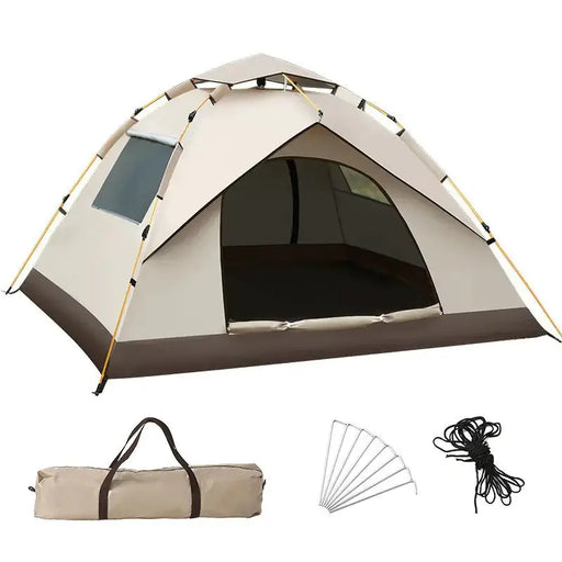 Portable Beach Tent - UV Protection Sun Shelter for 2-4 People | Quick Setup Foldable Camping Tent by Mead's Supply & Equipment Outfitters limited