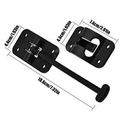T-Style RV Door Holder Latch Retainer for Caravan & Trailer (available in Black & White) by Habicare