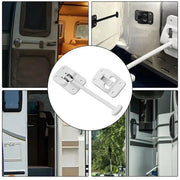 T-Style RV Door Holder Latch Retainer for Caravan & Trailer (available in Black & White) by Habicare