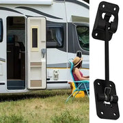 T-Style RV Door Holder Latch Retainer for Caravan & Trailer (available in Black & White) by Habicare
