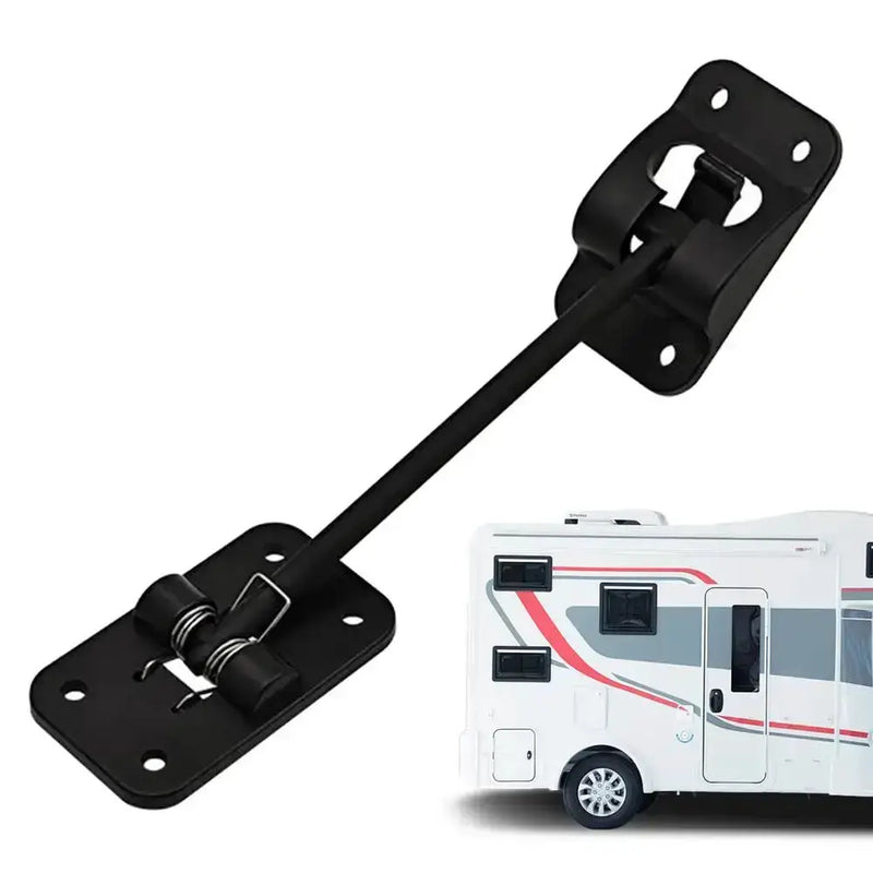 T-Style RV Door Holder Latch Retainer for Caravan & Trailer (available in Black & White) by Habicare