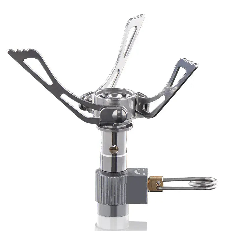 Folding Camping Gas Stove - Ultra-Light Portable Backpacking Burner by Mead's Supply & Equipment Outfitters limited