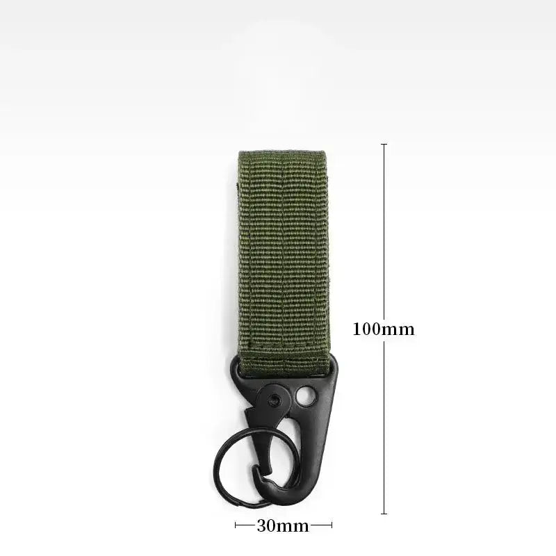 Heavy Duty Tactical Webbing Buckle with Stainless Steel Hook Clip