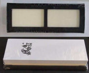 1000G to 3000G Water Stone Double Sided for sharpening knives, showing double-sided whetstone and packaging