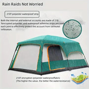 SportZone.co.nz Tasman 3-5 Person Pop Up Tent For Camping Green Outdoor Festival Tasman Three To Five Person Pop Up Tent For Camping