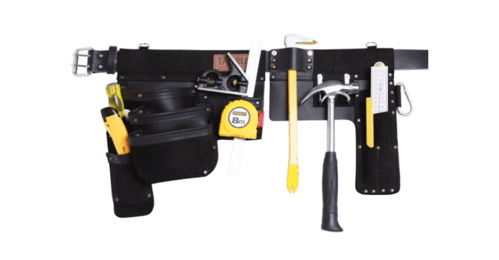 Taurus Super Yankee Apron Taurus Leather Heavy Duty Hipster Split Leg Apron R/H