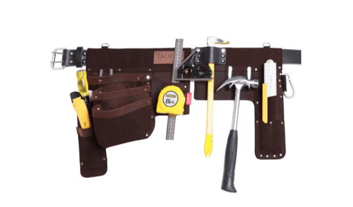 Taurus Super Yankee Apron Taurus Leather Heavy Duty Hipster Split Apron R/H Brown