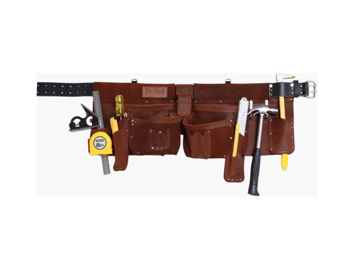 Taurus Super Yankee Apron Taurus Leather Heavy Duty Super Yankee Apron L/H Brown