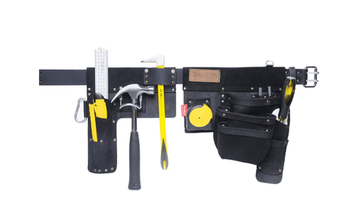 Taurus Super Yankee Apron Taurus Leather Heavy Duty Hipster Split Apron L/H Black