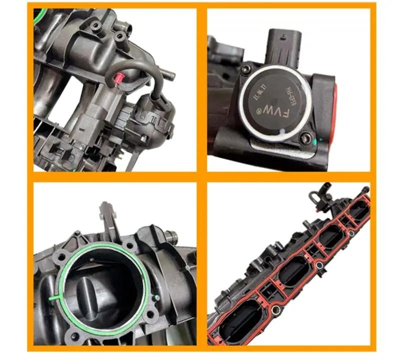 Brand New FVW Intake Manifold For V W Golf J etta CC Passat B6 Beetle Eos Tiguan A udi A3 OEM: 06J 133 185 BP 06J 133 201 BH 06H 133 185BP by JBH AUTO PARTS