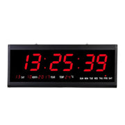 48cm Large Big Jumbo LED Wall Desk Clock Display With Calendar Temperature by salelink.co.nz
