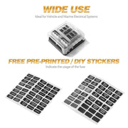 6-Way Blade Fuse Block Box Holder by salelink.co.nz