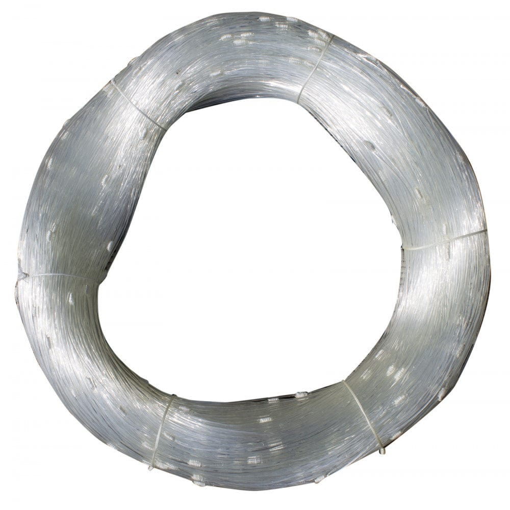 Tecni-Perline Hanks & Coils Clear / 1000m x 2.00mm x 2.0m Stops Stoppered Line Hank  1000m