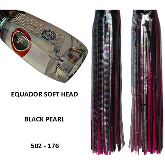 Tecni-Sport Soft Head Game Lure Black Pearl Fronteira Equador Soft Head Game Lure