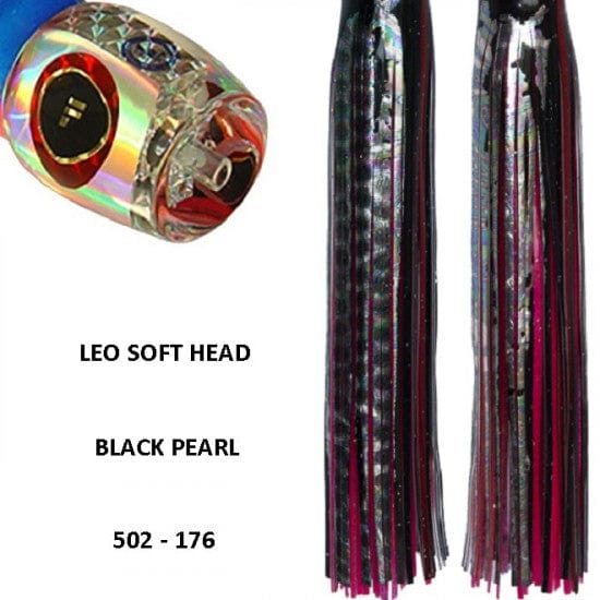 Tecni-Sport Soft Head Game Lure Black Pearl Fronteira Leo Soft Head Game Lure