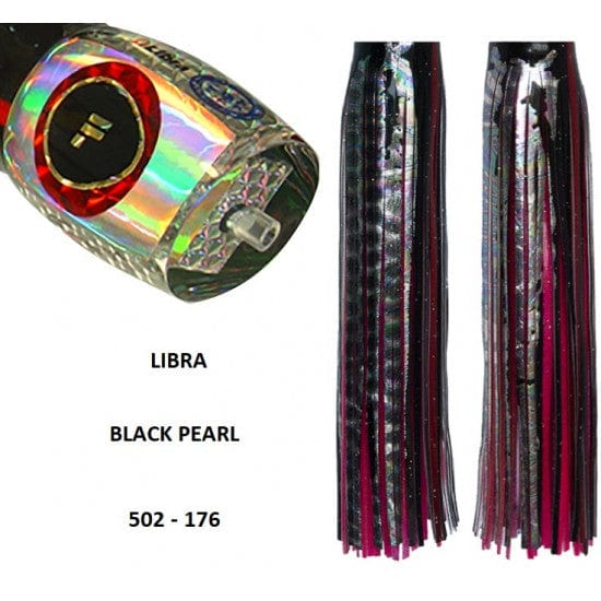Tecni-Sport Soft Head Game Lure Black Pearl Fronteira Libra Soft Head Game Lure