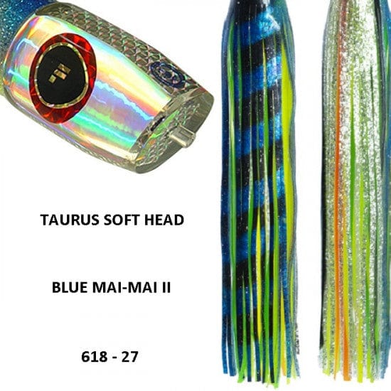 Tecni-Sport Soft Head Game Lure Blue Mai-Mai II Fronteira Taurus Soft Head Big Game Lure