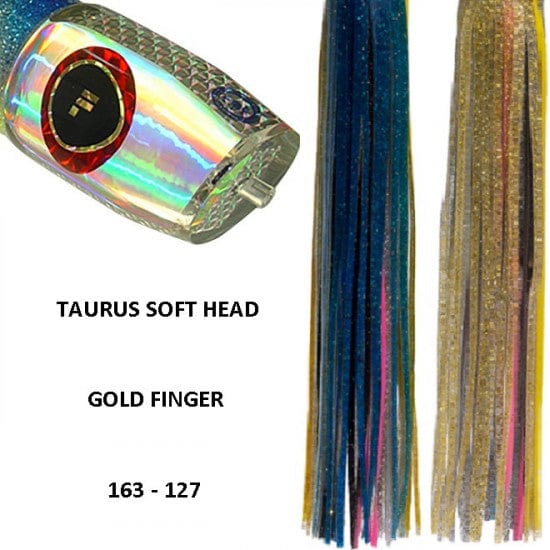 Tecni-Sport Soft Head Game Lure Gold Finger Fronteira Taurus Soft Head Big Game Lure