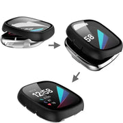 Tempered Glass Case Cover for the Fitbit Versa 3 by Habicare
