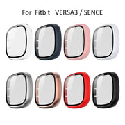 Tempered Glass Case Cover for the Fitbit Versa 3 by Habicare