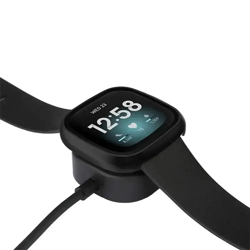 Tempered Glass Case Cover for the Fitbit Versa 3 by Habicare