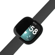Tempered Glass Case Cover for the Fitbit Versa 3 by Habicare