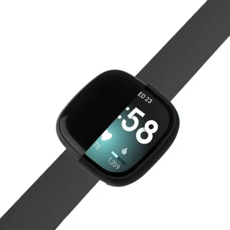 Tempered Glass Case Cover for the Fitbit Versa 3 by Habicare