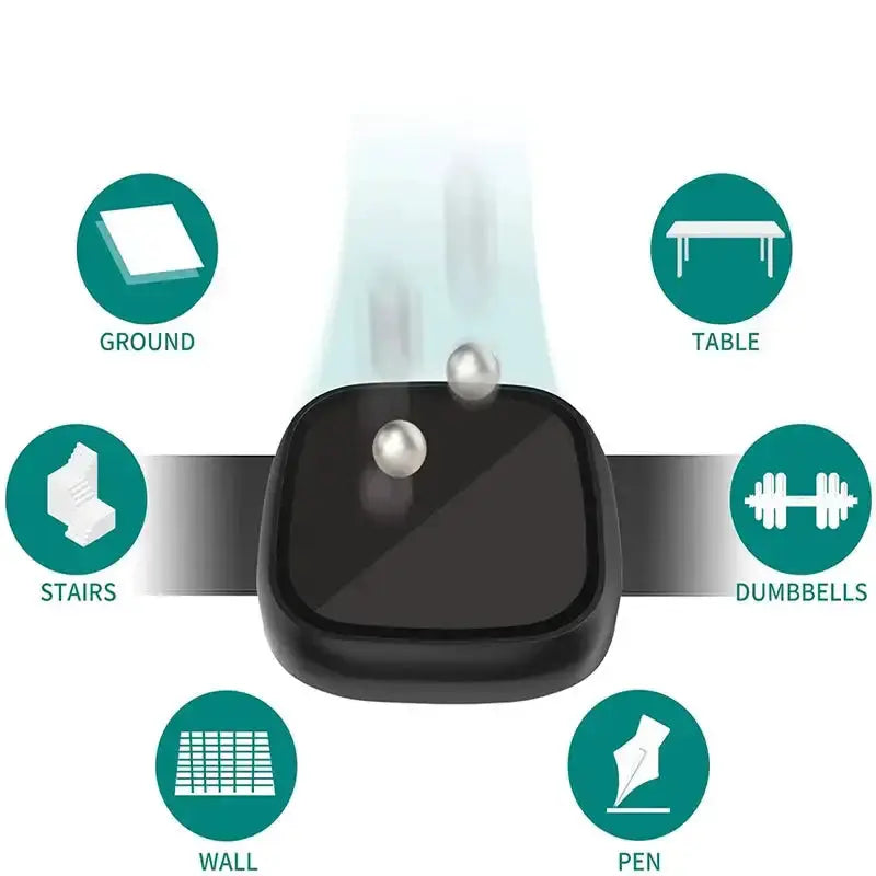 Tempered Glass Case for the Fitbit Sense by Habicare