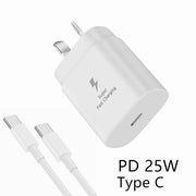 25W Type USB C PD Fast Charger and Charging Cable by salelink.co.nz