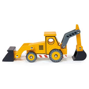 The Backhoe – Mentari | Wooden Excavator NZ by Curious Moonbeam