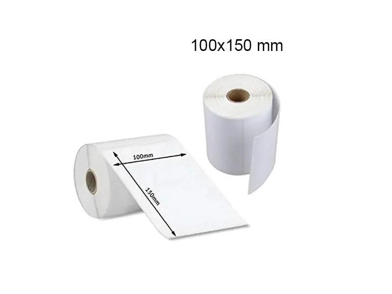 1 Rolls Premium 100x150mm Direct-thermal labels 350pcs/roll Self Adhesive Labels by dealonline.co.nz