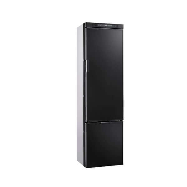 Thetford N4141-A Absorption Fridge - 141Ltr with a sleek black design, ideal for RVs and compact spaces.