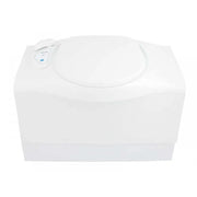Thetford C400 Cassette Toilet Left hand opening featuring a sleek design and user-friendly controls.