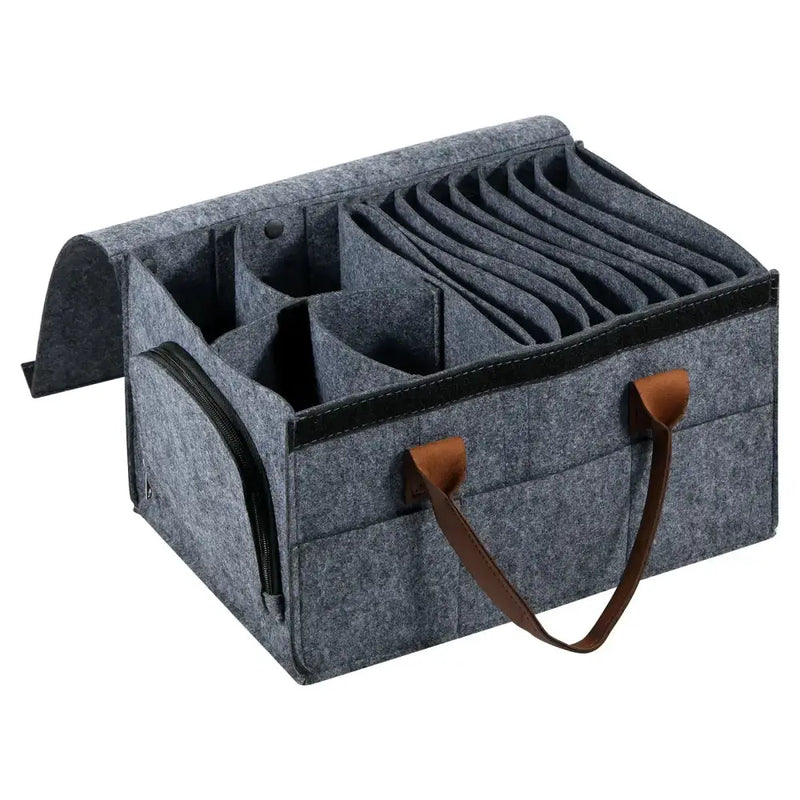 Thick Felt Board Dish & Cup Storage Rack for RV by Habicare