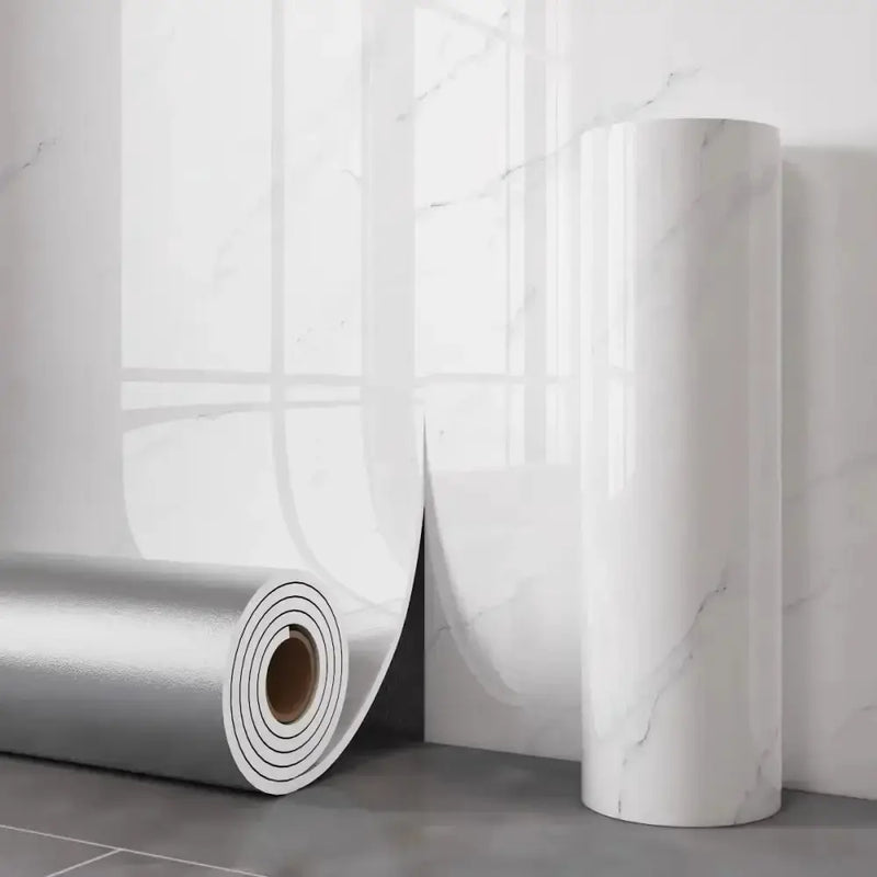 Thick Foam Marble Peel & Stick Wallpaper (available in 8 designs) by Habicare