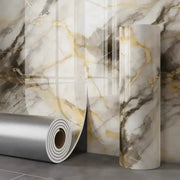 Thick Foam Marble Peel & Stick Wallpaper (available in 8 designs) by Habicare