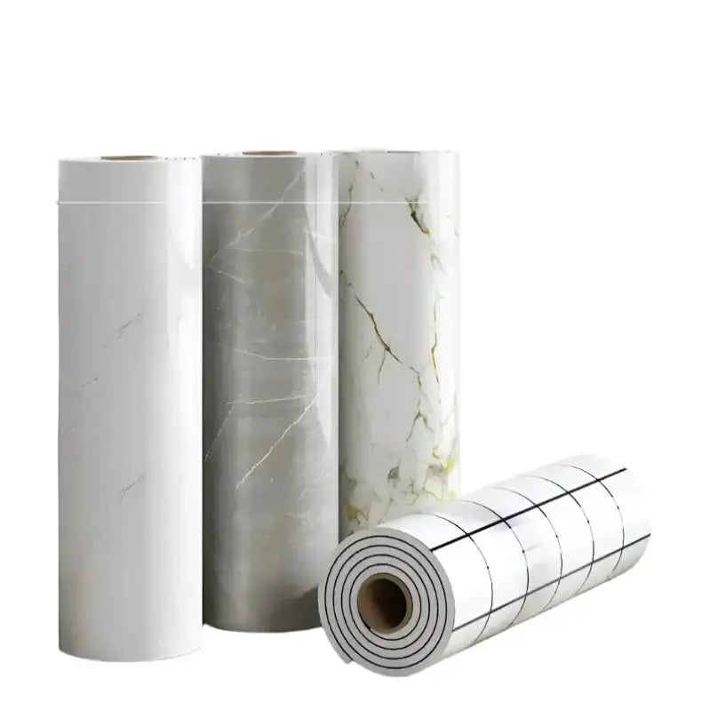 Thick Foam Marble Peel & Stick Wallpaper (available in 8 designs) by Habicare