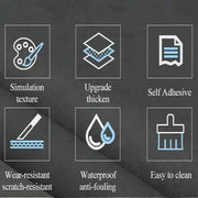 Thick Waterproof PVC Floor Stickers (40cm) (4 designs available) by Habicare