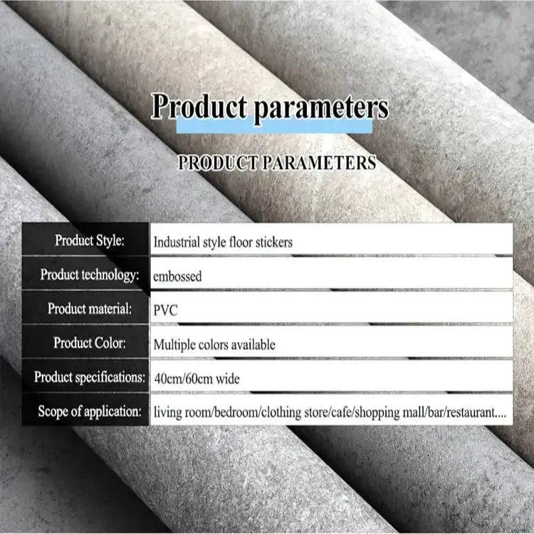 Thick Wood Grain PVC Floor Sticker (40cm) (available in 5 designs) by Habicare