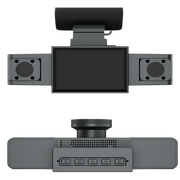 Three-Lens Car Camera with 24H Parking Monitor by Habicare