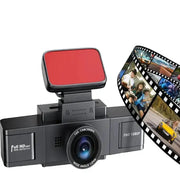Three-Lens Car Camera with 24H Parking Monitor by Habicare